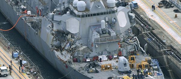 USS Fitzgerald - Sputnik Türkiye