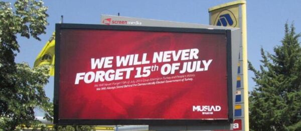 ABD'de 15 Temmuz afişlerine yasak - Sputnik Türkiye