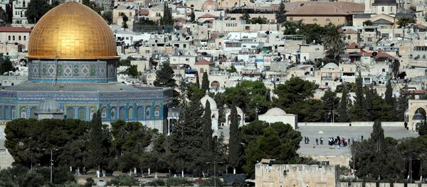 Mescid-i Aksa'da saldırı - Sputnik Türkiye