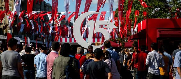 15 Temmuz darbe girişiminin birinci yılı - Sputnik Türkiye