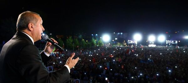 15 Temmuz’un 1. yıldönümü - Ankara - Recep Tayyip Erdoğan - Sputnik Türkiye