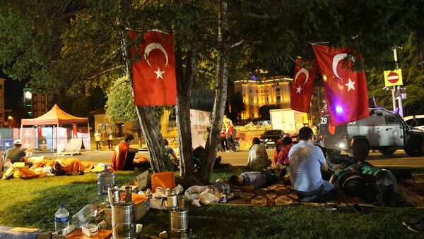15 Temmuz’un 1. yıldönümü - İstanbul - Saraçhane - Sputnik Türkiye