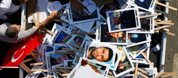 15 Temmuz darbe girişiminin 1. yılı / 15 Temmuz anması - Sputnik Türkiye