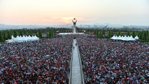 15 Temmuz anıtı - Ankara - Sputnik Türkiye
