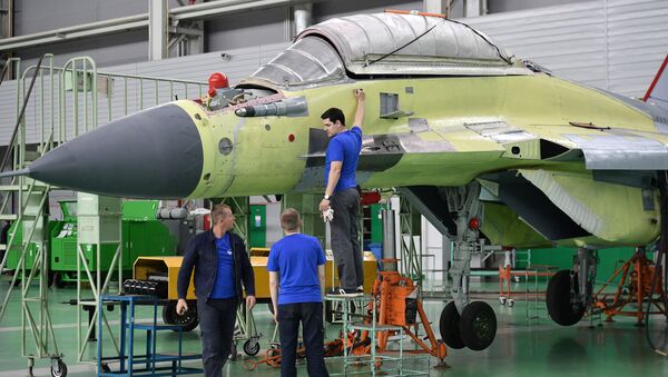 MiG uçaklarını üreten uçak fabrikası - Sputnik Türkiye