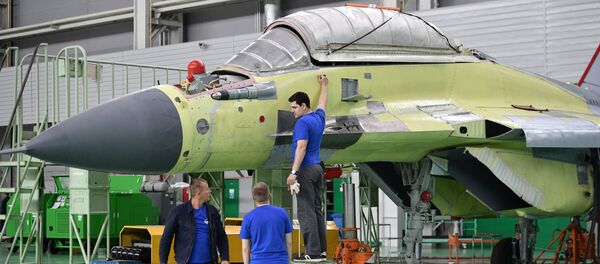 MiG uçaklarını üreten uçak fabrikası - Sputnik Türkiye