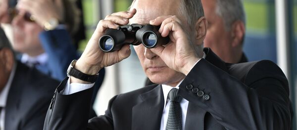 Vladimir Putin MAKS-2017 - Sputnik Türkiye