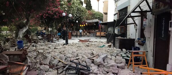 Ege'de deprem Kos - Sputnik Türkiye