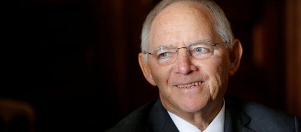 Almanya Maliye Bakanı Wolfgang Schauble - Sputnik Türkiye