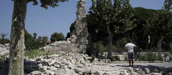 Ege'de deprem - Sputnik Türkiye