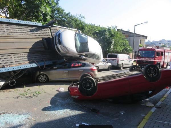 Beykoz TIR kaza - Sputnik Türkiye