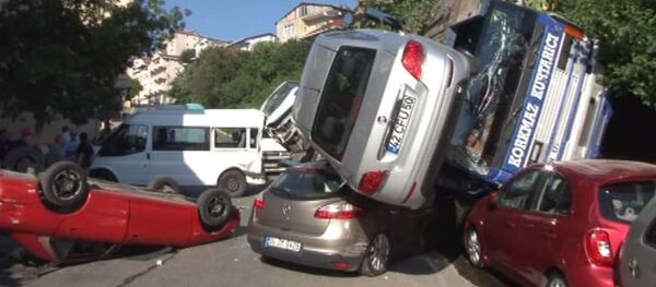 Beykoz TIR kaza - Sputnik Türkiye
