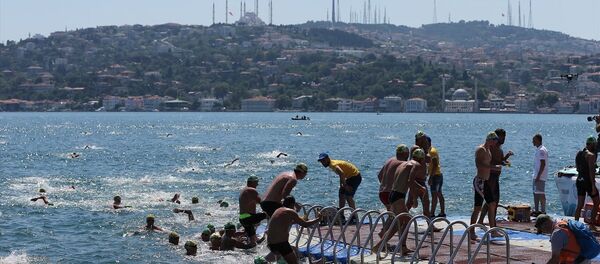 Samsung Boğaziçi Kıtalarası Yüzme Yarışı Samsung Boğaziçi Kıtalarası Yüzme Yarışı - Sputnik Türkiye