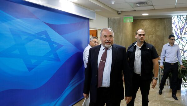 İsrail Savunma Bakanı Avigdor Liberman - Sputnik Türkiye