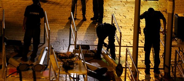 Mescid-i Aksa'daki dedektörler kaldırıldı - Sputnik Türkiye