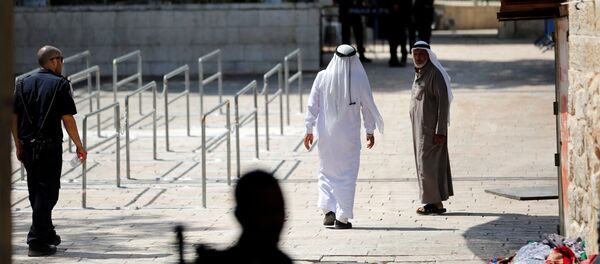 Mescid-i Aksa'nın girişi - Sputnik Türkiye