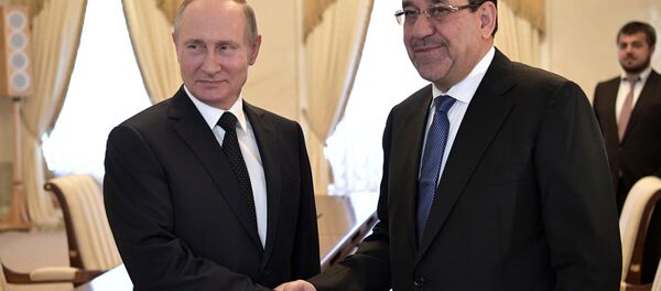 Rusya Devlet Başkaın Vladimir Putin, Rusya ile Irak’ın askeri teknik alanda işbirliğine aktif şekilde devam ettiğini söyledi. 07.2017 - Sputnik Türkiye