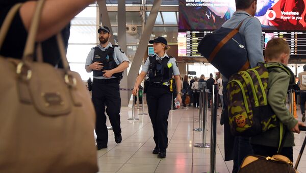 Sydney Havalimanı'nda polis - Sputnik Türkiye