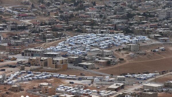 Arsel'de Suriyelilerin kaldığı mülteci kampı - Sputnik Türkiye