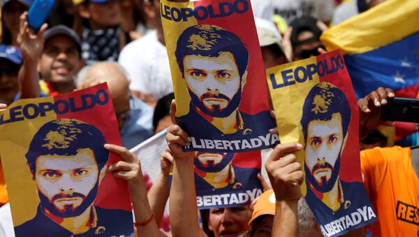 Venezüellalı muhalif lider Leopoldo Lopez - Sputnik Türkiye