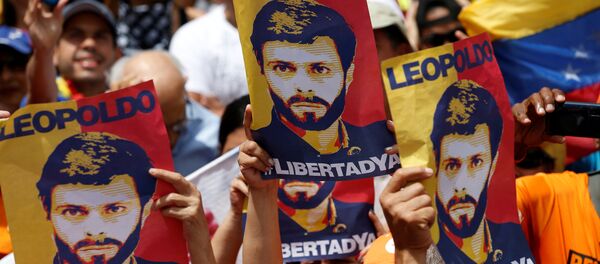 Venezüellalı muhalif lider Leopoldo Lopez - Sputnik Türkiye