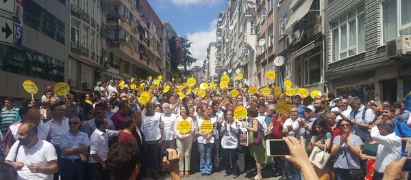 HDP, Vicdan ve Adalet Nöbeti, Kadıköy - Sputnik Türkiye