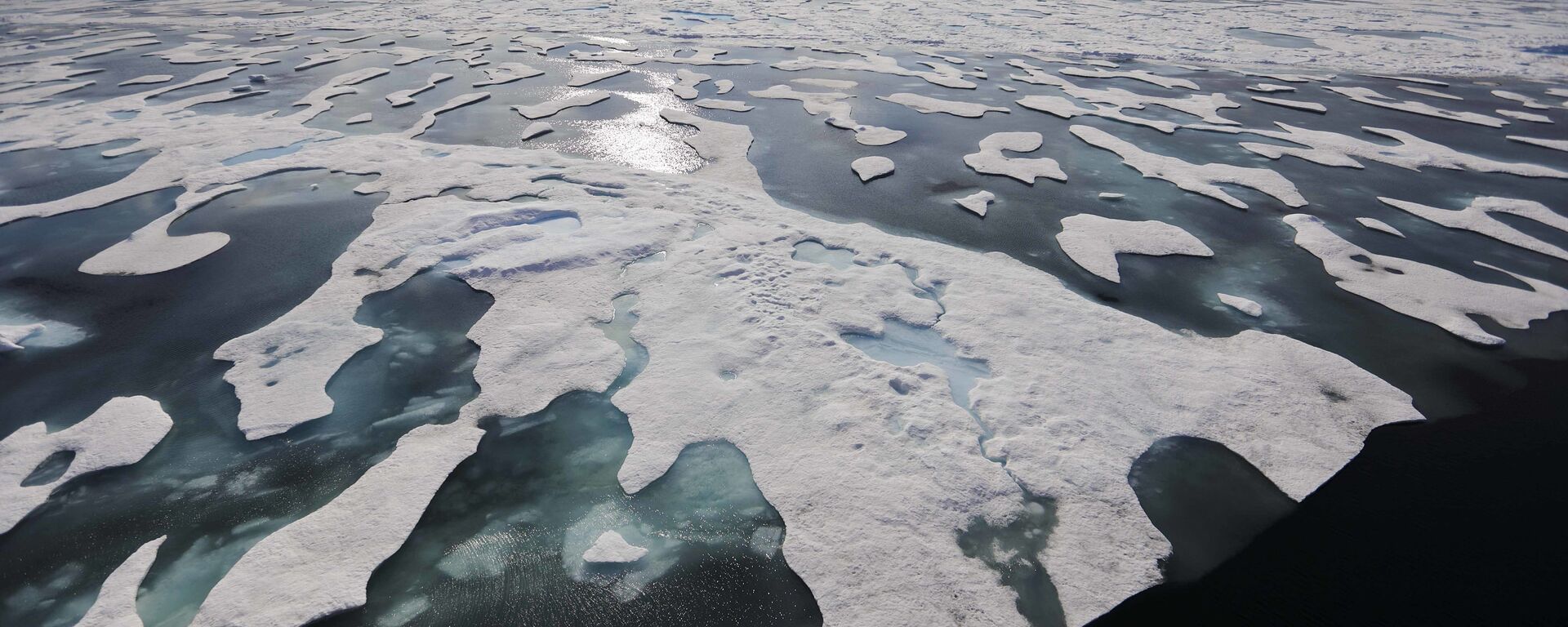 İklim değişikliği sebebiyle her geçen gün daha çok deniz buzu eriyor, Kanada Arktik Adaları - Sputnik Türkiye, 1920, 25.01.2023