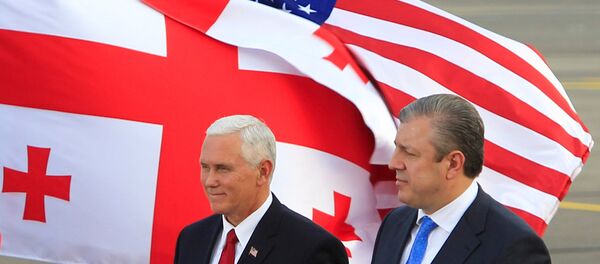ABD Başkan Yardımcısı Mike Pence- Gürcistan - Sputnik Türkiye