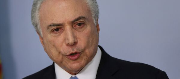 Michel Temer - Sputnik Türkiye