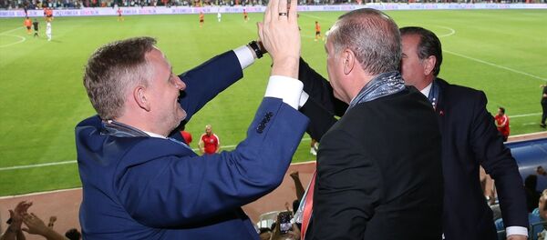 Cumhurbaşkanı Recep Tayyip Erdoğan / Medipol Başakşehir Spor Kulübü - Sputnik Türkiye