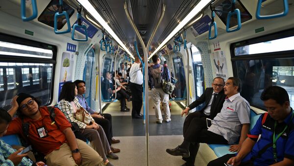 Kuala Lumpur- MRT toplu taşıma sistemi - Sputnik Türkiye