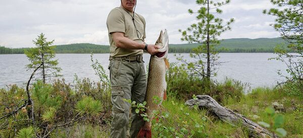 Putin'in tuttuğu turna balığı - Sputnik Türkiye