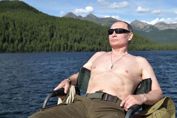 Rusya Devlet Başkanı Vladimir Putin- Tuva - Sputnik Türkiye
