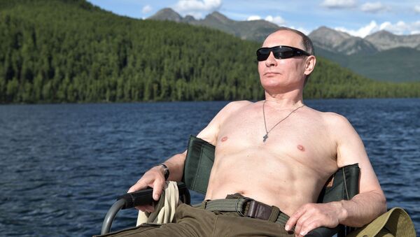 Rusya Devlet Başkanı Vladimir Putin- Tuva - Sputnik Türkiye