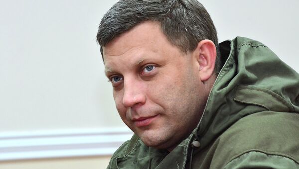 Donetsk Halk Cumhuriyeti’nin lideri Aleksandr Zaharçenko - Sputnik Türkiye