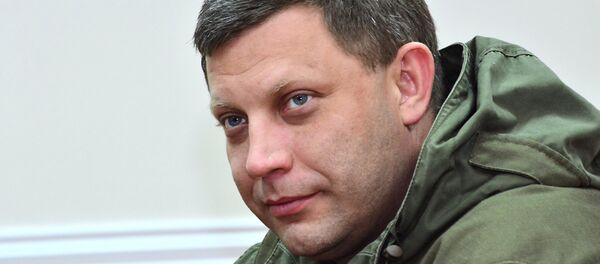 Donetsk Halk Cumhuriyeti’nin lideri Aleksandr Zaharçenko Donetsk Halk Cumhuriyeti’nin lideri Aleksandr Zaharçenko - Sputnik Türkiye