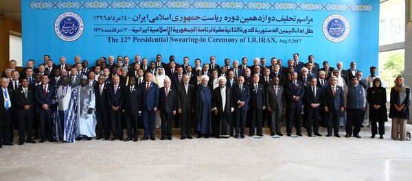 İran Cumhurbaşkanı Hasan Ruhani- Yemin töreni - Sputnik Türkiye