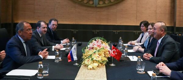 Sergey Lavrov - Mevlüt Çavuşoğlu - Sputnik Türkiye