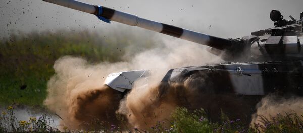 Rusya'da Tank Biatlonu - Sputnik Türkiye