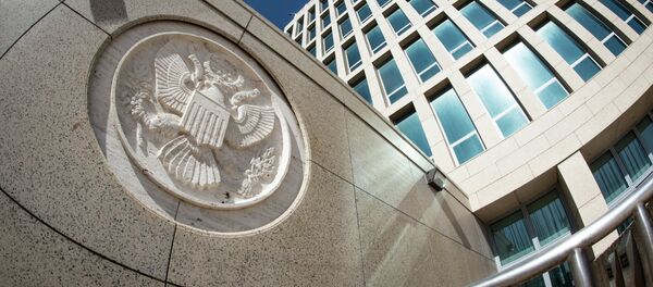 Picture of the US embassy in Havana - Sputnik Türkiye