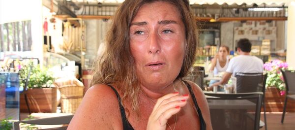 Caretta carettaların saldırısına uğradığını söyleyen Zuhal Tursun - Sputnik Türkiye