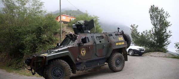 Trabzon Maçka'da operasyon - Sputnik Türkiye