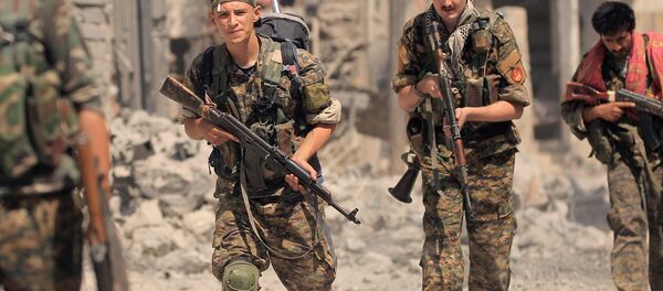 Demokratik Suriye Güçleri, Rakka Demokratik Suriye Güçleri, Rakka - Sputnik Türkiye