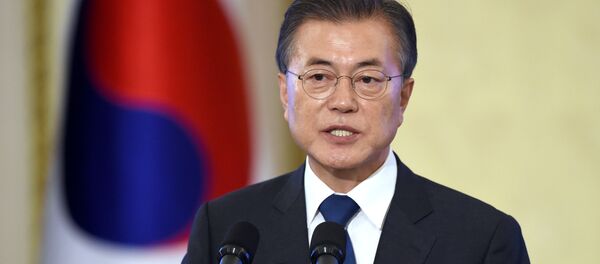 Güney Kore Devlet Başkanı Moon Jae-in - Sputnik Türkiye