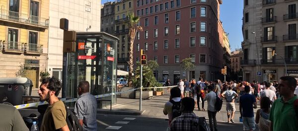Barcelona'da saldırı - Sputnik Türkiye