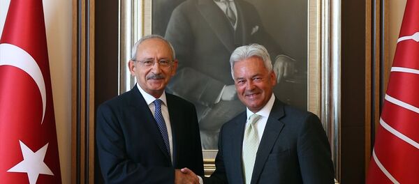 CHP Genel Başkanı Kemal Kılıçdaroğlu - İngiltere Dışişleri Bakanlığında Avrupa ve Amerika'dan sorumlu Devlet Bakanı Alan Duncan - Sputnik Türkiye