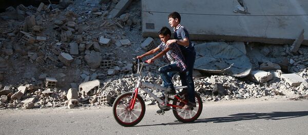 Suriye'li çocukların hayatı - Sputnik Türkiye