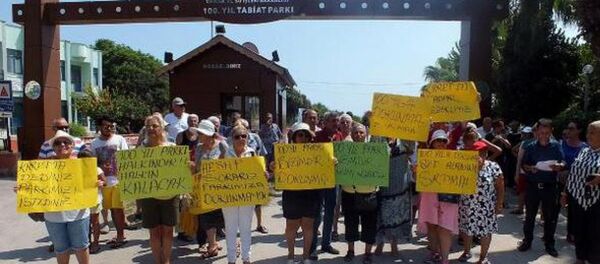 Mersin'de Caretta Caretta eylemi - Sputnik Türkiye