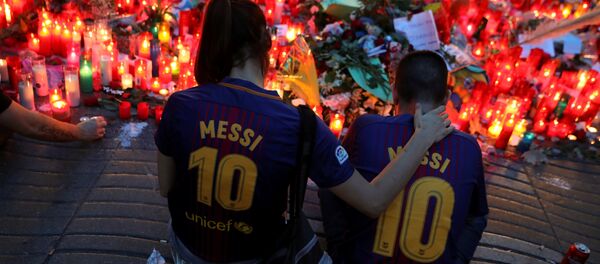 Barcelona'da terör saldırısı - Sputnik Türkiye
