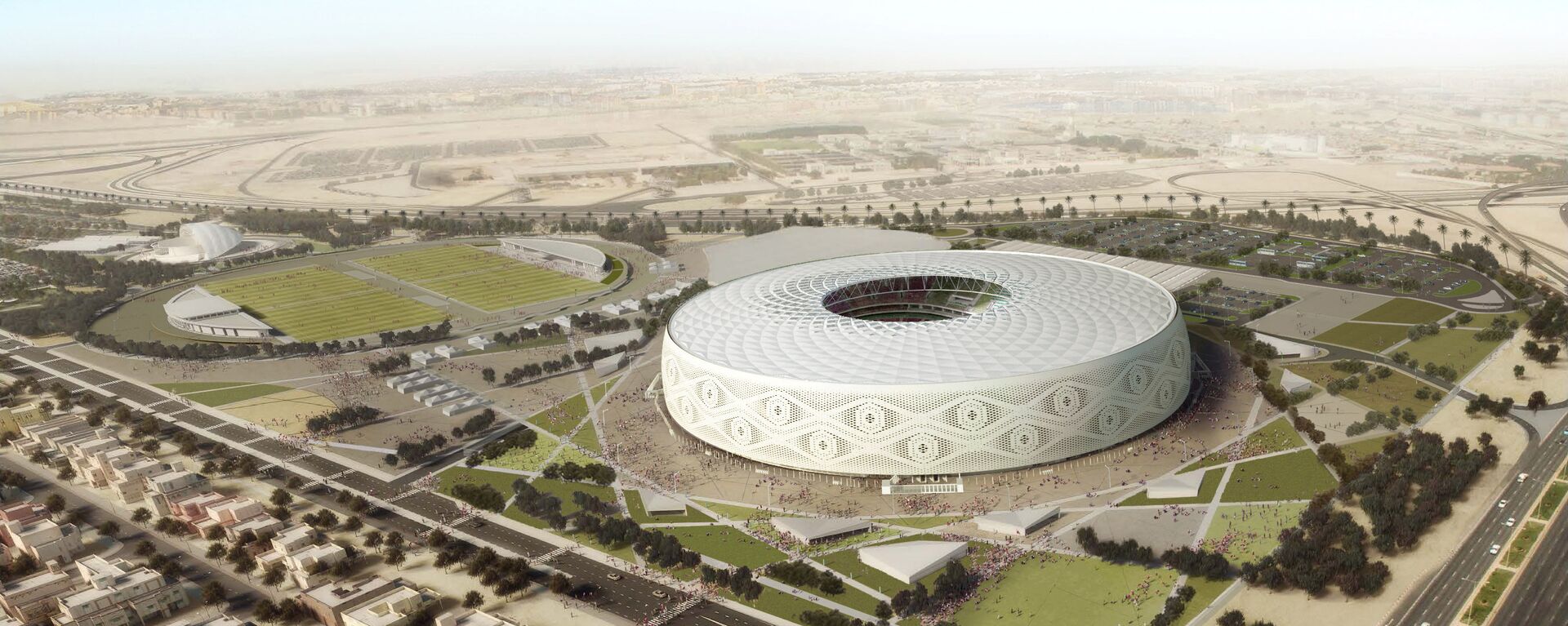 Katar 2022 Dünya Kupası- Al Thumama Stadyumu - Sputnik Türkiye, 1920, 21.06.2021